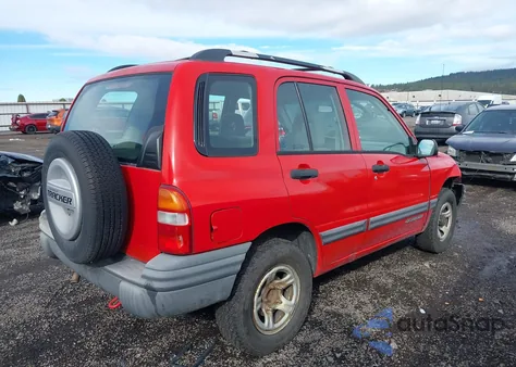 2002 Chevrolet Tracker Hard Top Base z USA, uszkodzony, nr VIN 2CNBJ13C726908601